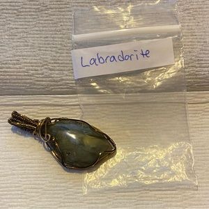 Green Labradorite Pendant